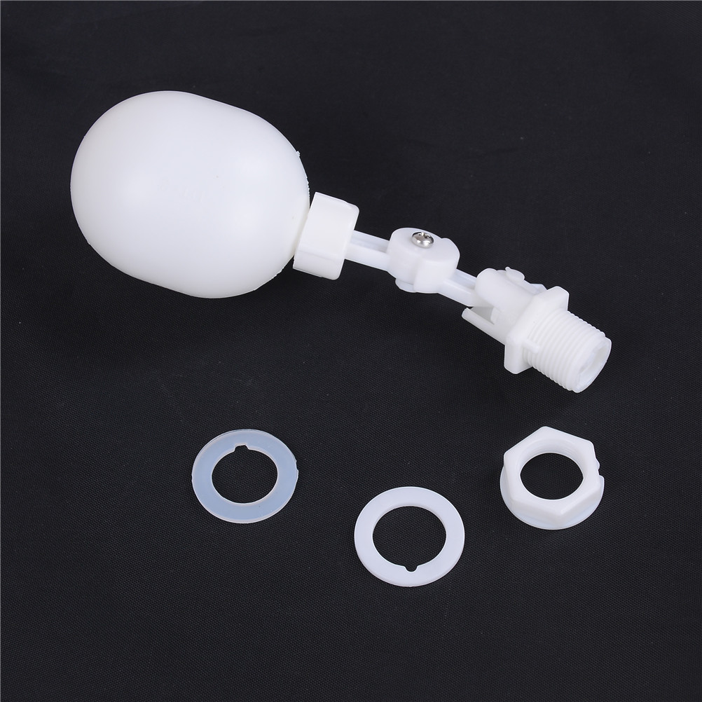 Float Ball Valve - บอลวาล์วลอยพลาสติกแบบปรับได้สวิตช์ควบคุมตู้ปลาสำหรับหอน้ำ
