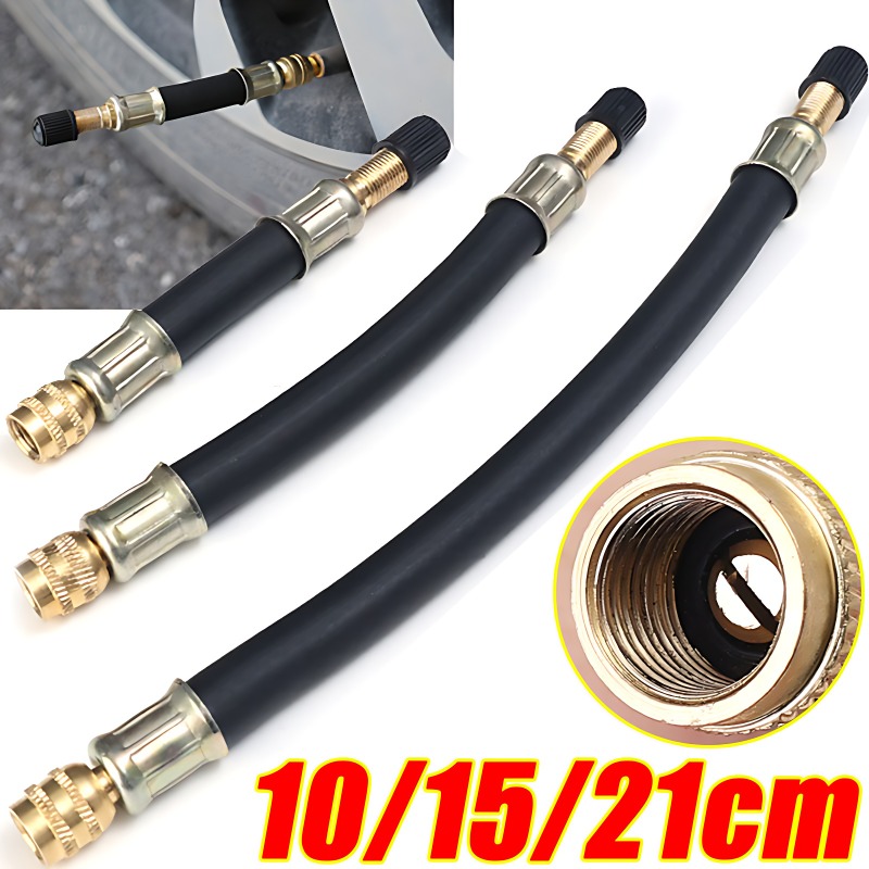 Flexible Hose Braided - 10/15/21 ซม.ยางยืดหยุ่นยางวาล์ว Inflatable ท่อยาง TWIN ล้อรถบรรทุก