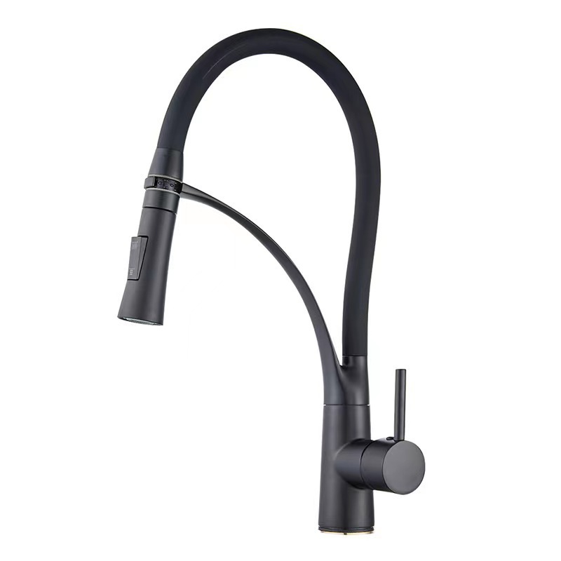 Silicone Tap Washer - ก๊อกน้ําอ่างล้างจานซิลิโคนอัลลอยด์สังกะสีอัลลอยด์ร้อนและเย็น, ก๊อกน้ําอ่างล้างจานแบบหมุนได้แบบข้อต่อเดี่ยว