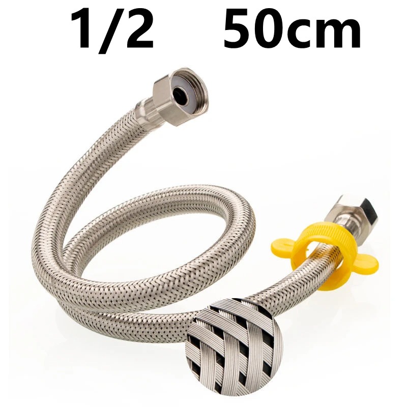 304 ก๊อกน้ําสแตนเลสถักท่อน้ํา  - Flexible Hose Braided บทวิจารณ์และราคา