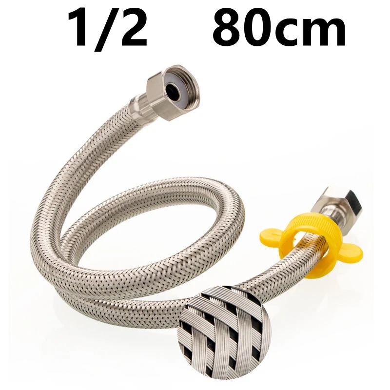 304 ก๊อกน้ําสแตนเลสถักท่อน้ํา  - Flexible Hose Braided บทวิจารณ์และราคา